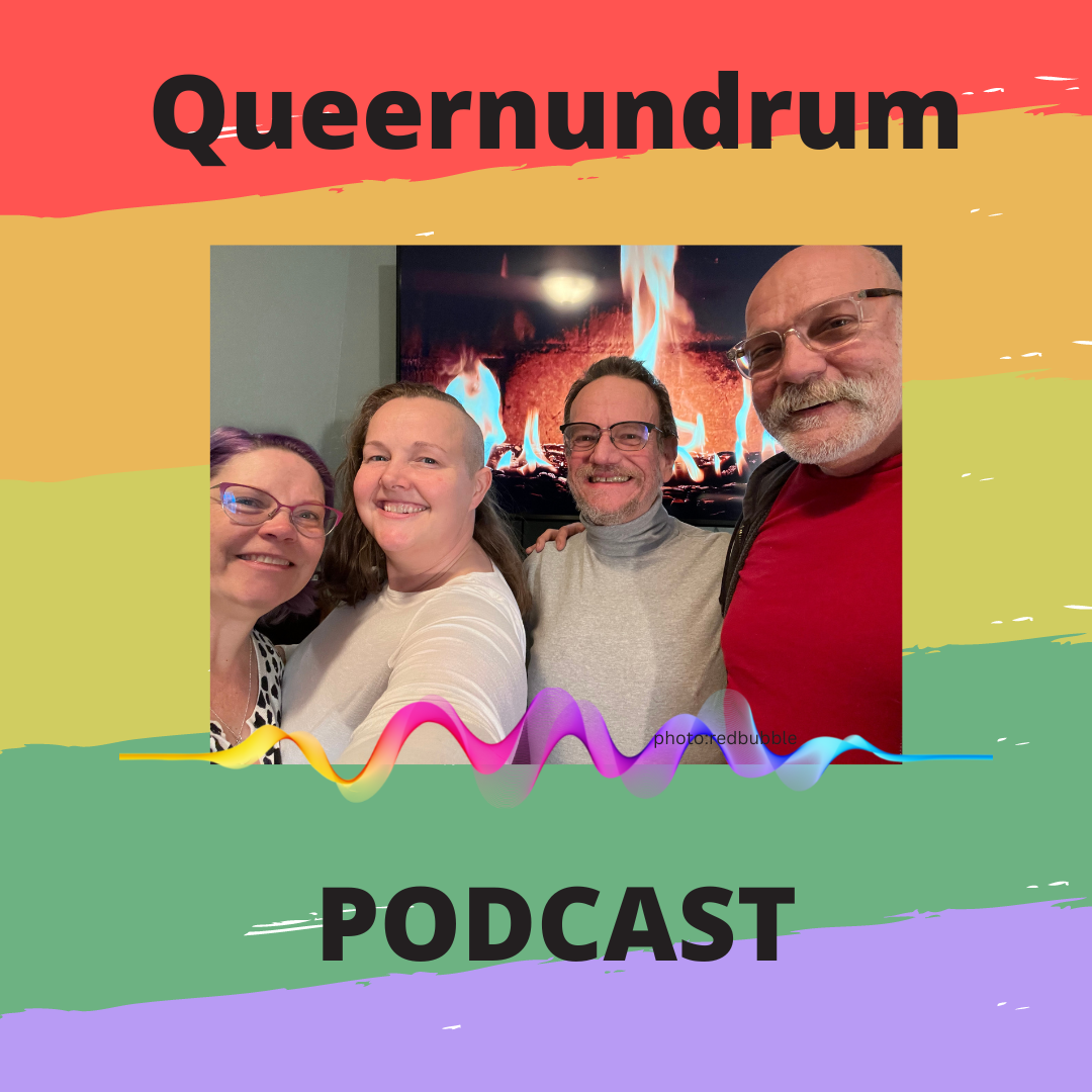 Queernundrum episode cover for Spouses Take Over