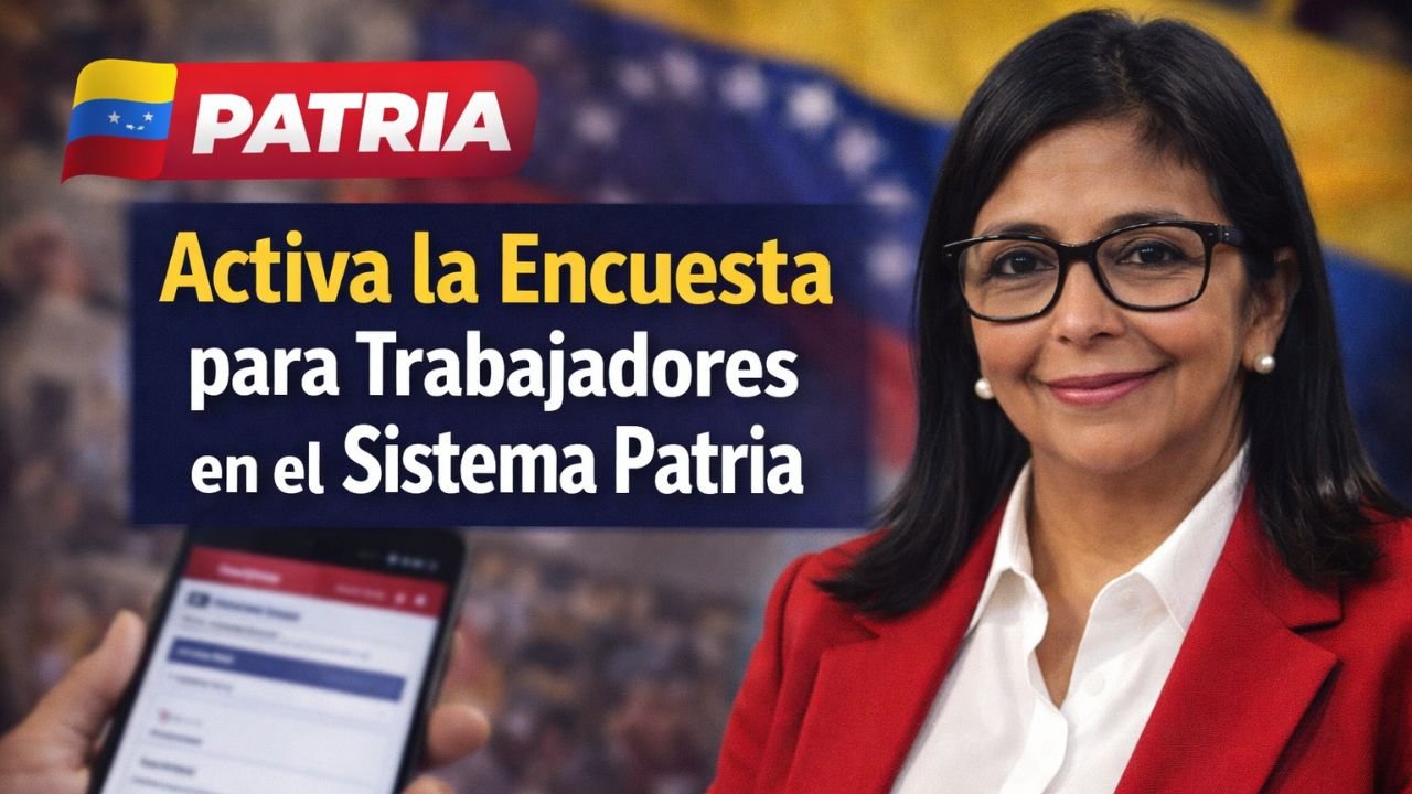 Activa la Encuesta para Trabajadores en el Sistema Patria