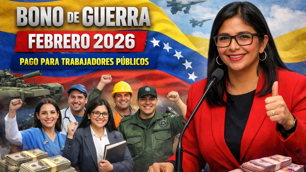 Bono de Guerra Febrero 2026 Pago para Trabajadores Públicos