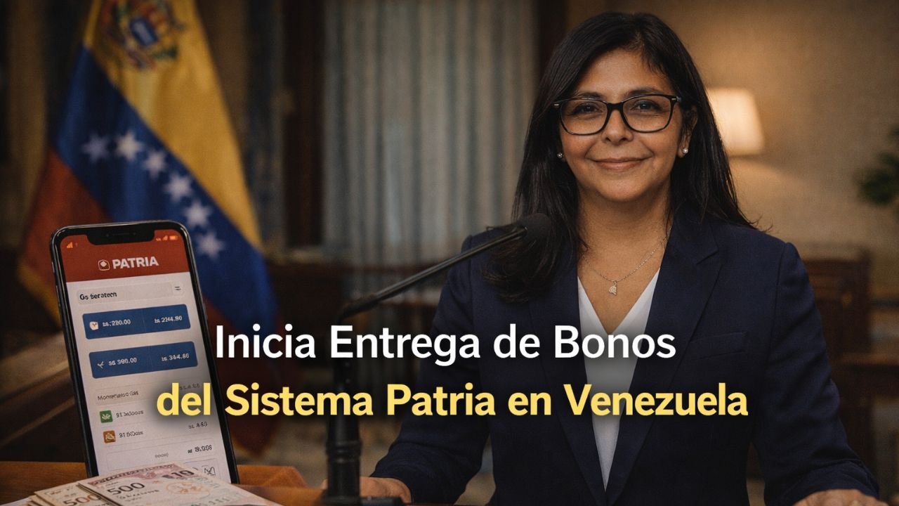 Inicia Entrega de Bonos del Sistema Patria en Venezuela