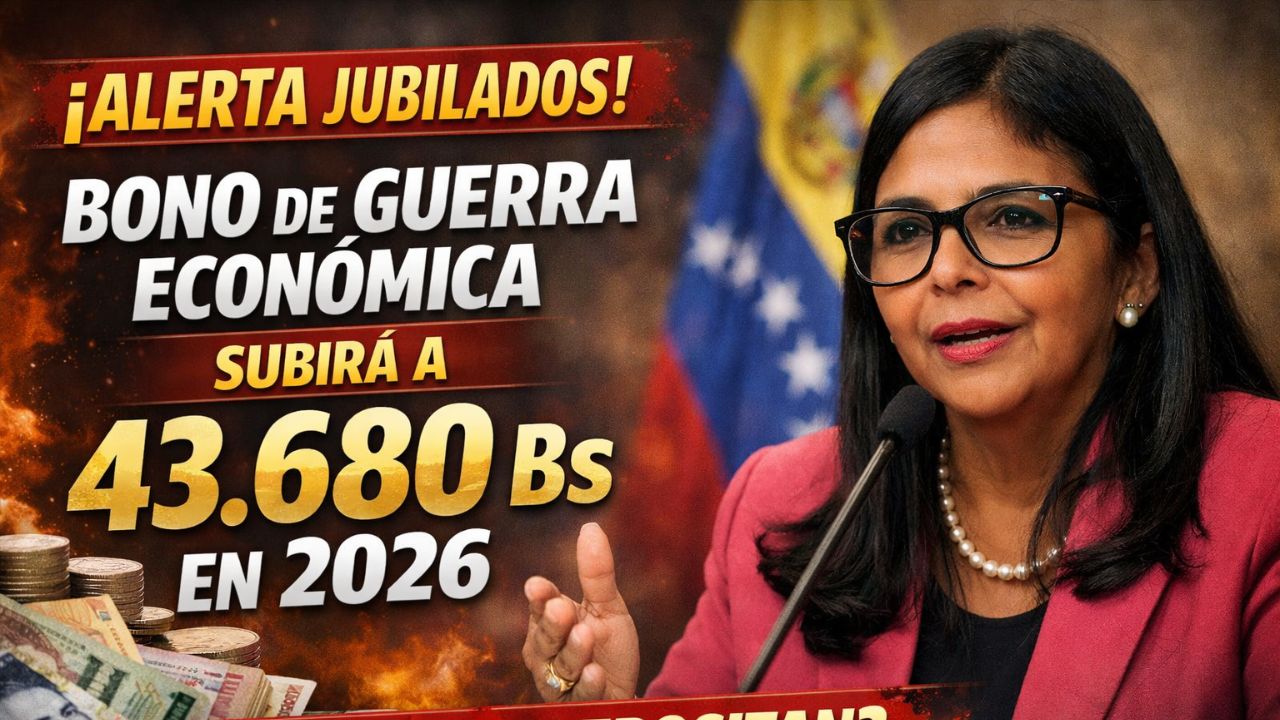 ¡Alerta Jubilados! Bono de Guerra Económica Subirá a 43.680 Bs en 2026 – ¿Cuándo Lo Depositan?